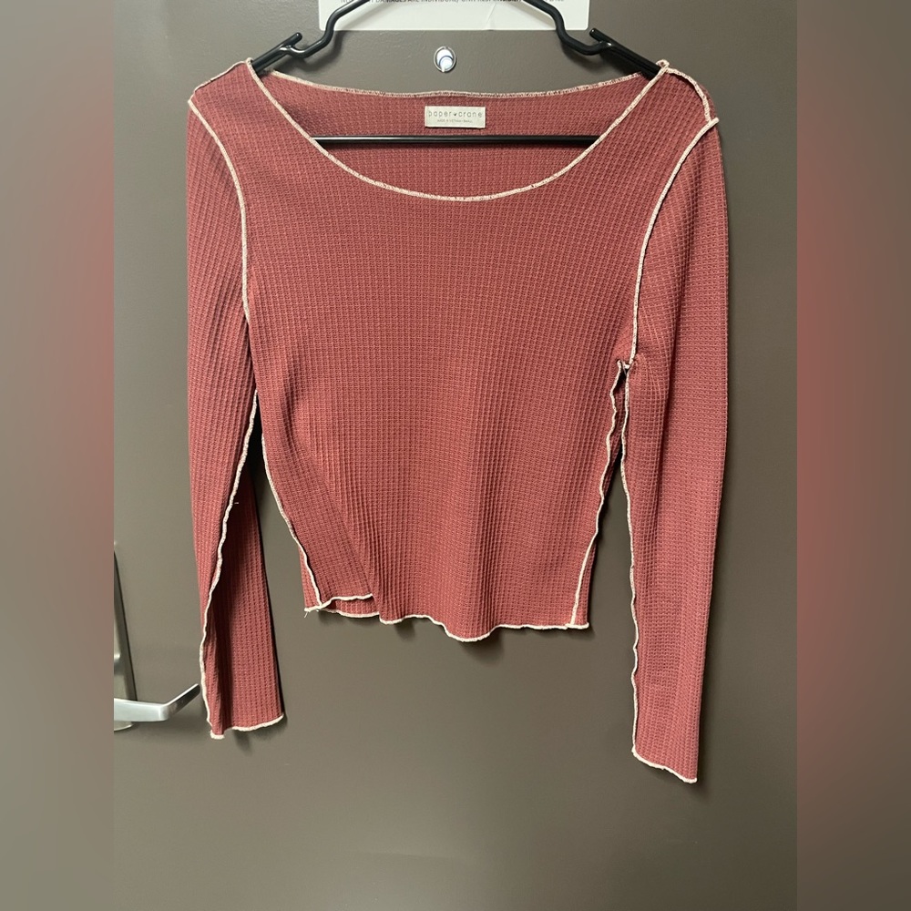 Pink Long-sleeve Shirt
